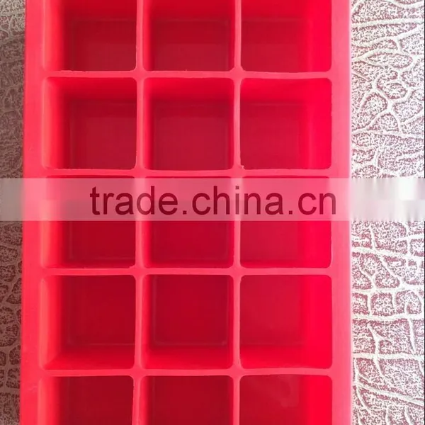 Wholesale Food Grade High Quality Silicone Square Ice Cube Container,Ice Cube Tray photo-5