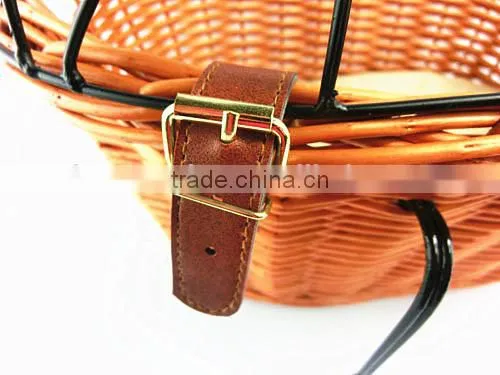 Cheap Willow Bike Basket for Dog photo-5
