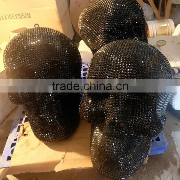 Indoor Fiberglass Big Skull Decoration photo-6