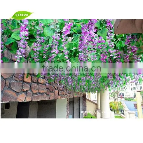 GNW FLV 07 China Factory Wholesale Artificial Willow Leaves Vine Garland Silk Material for Bedroom Decoration photo-3