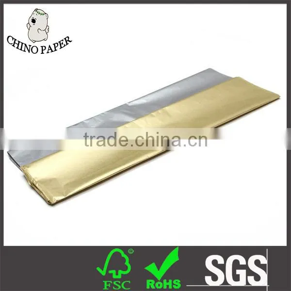 Golden and Silver Tissue Clothes Wrap Garmet photo-2