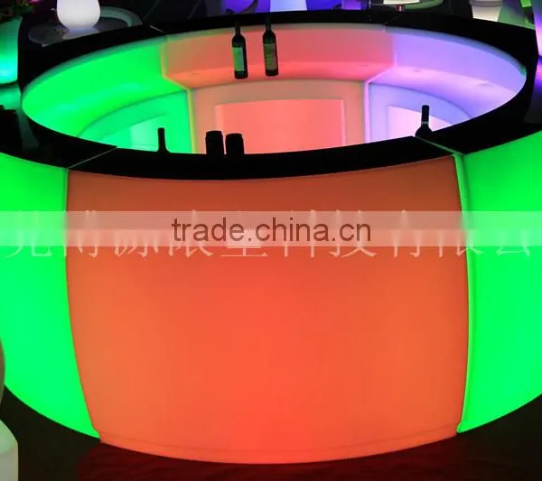 Elegant Led Light Bar Furniture, Cheap Led Light Table, Cheap Portable Bars Counter photo-4
