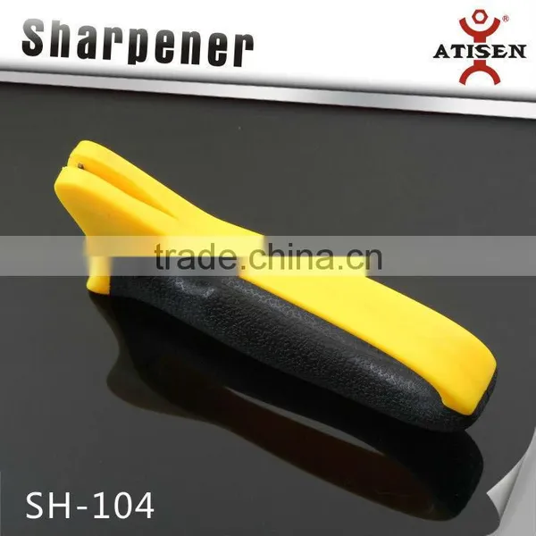 Non- Slip Rubber Super-hard Tungsten Steel Grip Sharpener photo-3