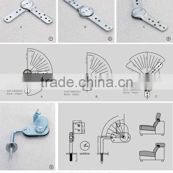 Furniture hardware fittings sofa hinge