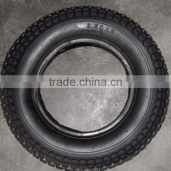 Rubber Wheel Size 3.50-8/4.00-8 Tire and Tube photo-6