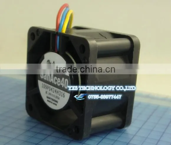 109P0424H316 DC24V 0.095A 4CM 4028 24V Detection Zone Cooling Fan 40*40*28MM 3wires 4Pin In Stock photo-2