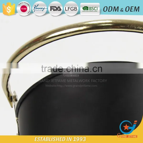 Iron Metal Black Coal Hod Ash Powder Coating Coal Bucket photo-4