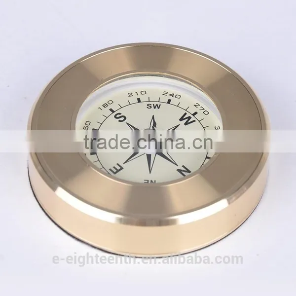 2017 New Outdoor Camping Hiking Portable Brass Pocket Bronze Compass