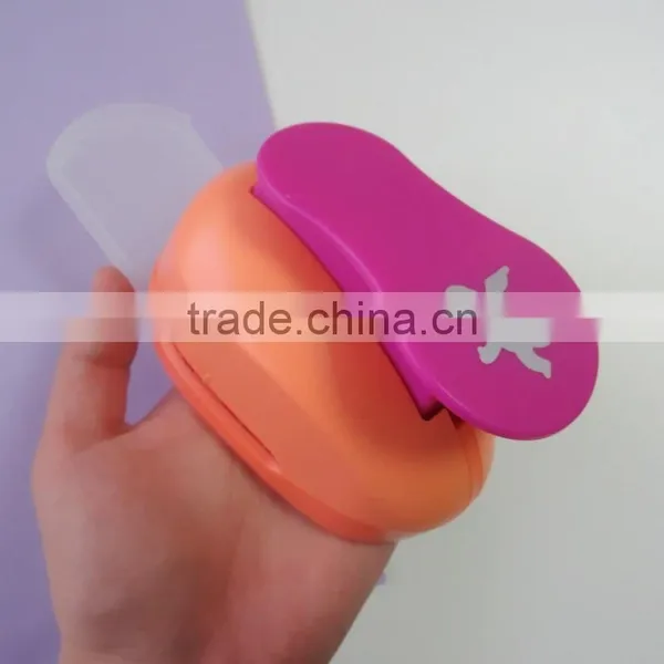 Paper Crafts Supplies 11*6.6*8cm Colored Plastic Craft Scrapbooking Punches for Decorative