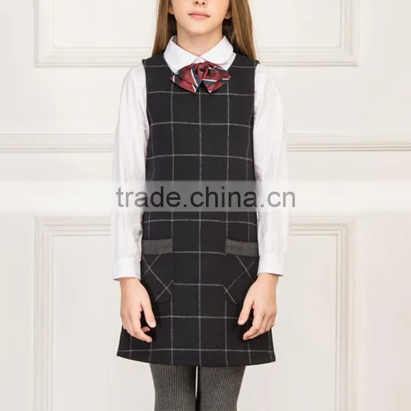 Designer School One Piece Sleeveless Dress With Shirt photo-3