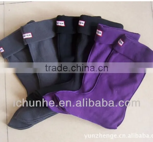 Windproof Lovely Animal Coffee Kids Polar Fleece Fur Rain Boot Warmer Factory photo-5