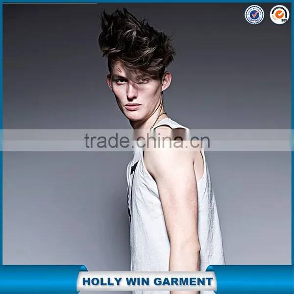 2015 New Custom Design Wholesale Men Tank Tops photo-2