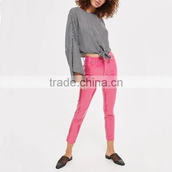 Wholesale Woman Jeans 2017 Latest Jeans Tops Girls Ladies Jeans Top Design photo-3