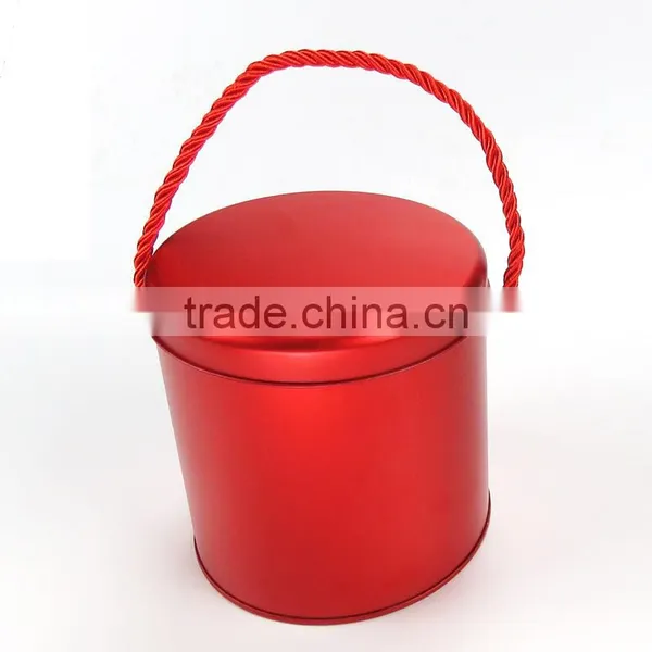 Tinplate Cans Packaging Tin Box Monochromatic Diy and Joyful Carrying Iron Boxes Receive a Tin Gift Packaging photo-2