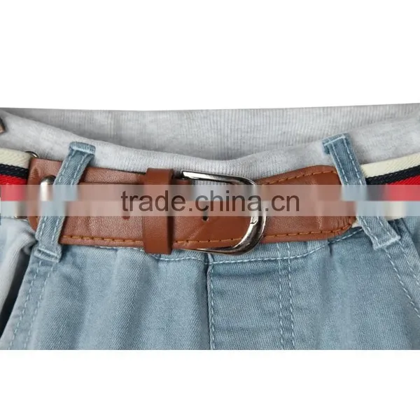 OEM Service Kids Fashion Jeans New Style Colorful Printing Boys Pants Jeans With Belt photo-6