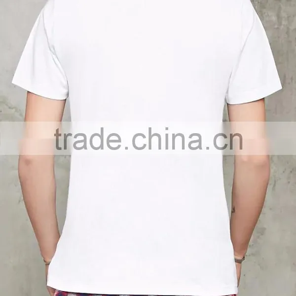 2017 Guangzhou Shandao OEM Summer 180g 60% Cotton 40% Polyester O-Neck Short Sleeve Slim Fit Men's T Shirts photo-2