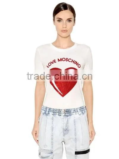 Wholesale Custom T Shirt Korea Design Printing Shirts For Women photo-2