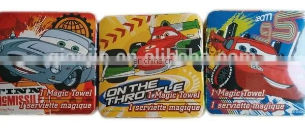 BEST SALE Wholesale Cheap 100% Cotton Towels Magic Compressed Towel Printing Cotton Face Towel for Gift photo-6