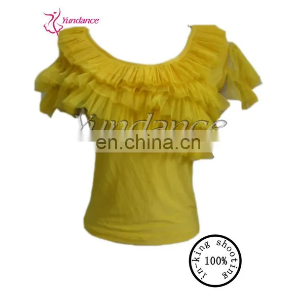 T-146 Yellow Tutu Yoga Wear Kids