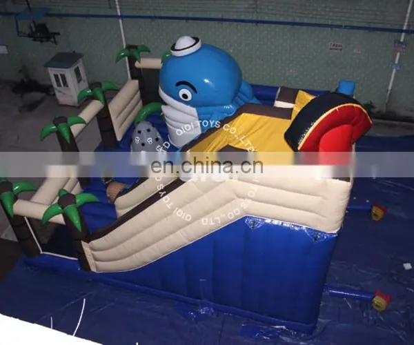 Funny Games Shark Inflatable Playground Inflatable Castle photo-5