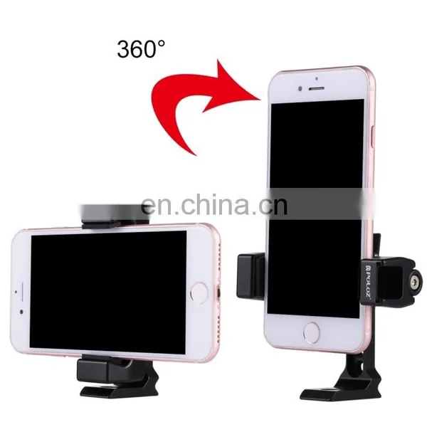 Mobile Accessories PULUZ 360 Degree Rotating Universal Phone Metal Clamp Holder Bracket Phone Holder photo-5