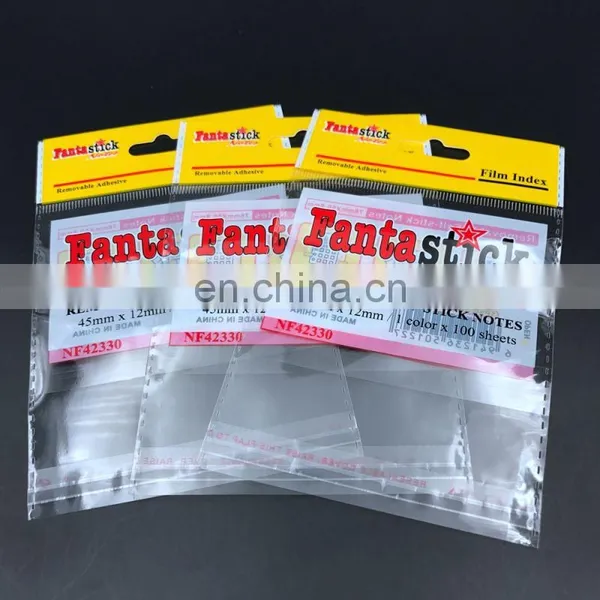 Poly Bag With Header Card Poly Opp Bag for Shirt Opp Bags photo-5