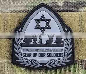 3D Soft Garment/cloth/shoe Rubber Patch/print,plastic Sticker, Animal PVC Label photo-3