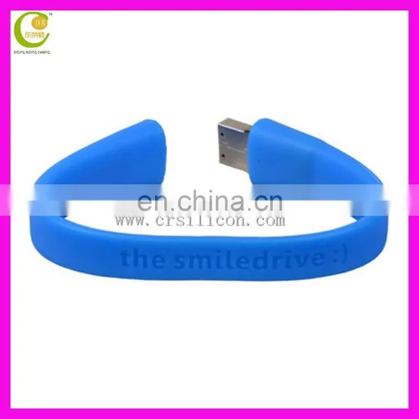 Promotional Silicone Band Rubber Wristband 2GB 4GB 8GB USB Stick Memory photo-5
