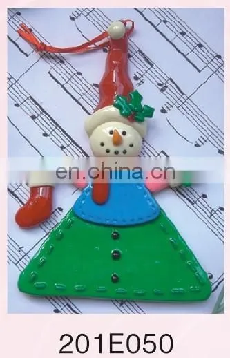 Fashional Style Cheap Polymer Clay Christmas Snowman photo-5