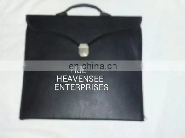 MASONIC REGALIA APRON CASE BLACK photo-3