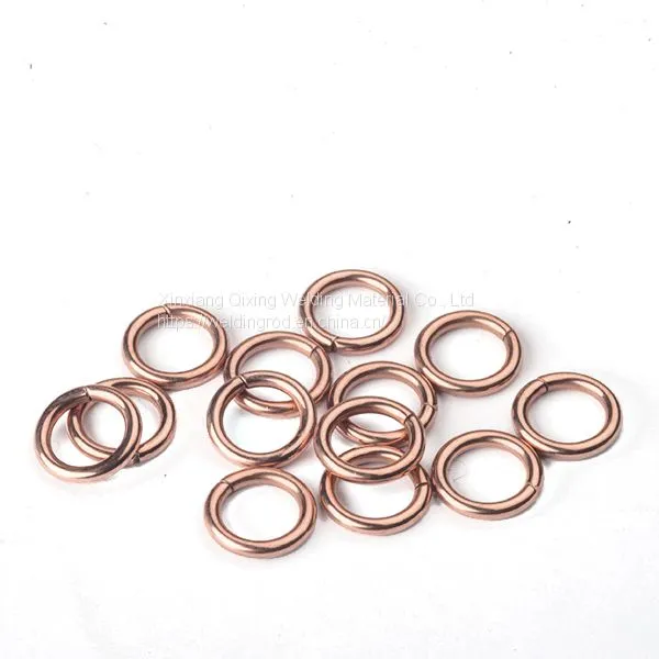 Good Flatness Phos-copper Brazing Alloy Solder Ring photo-2