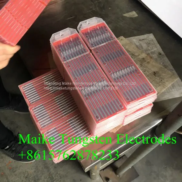 Stainless Steel Tungsten Welding Electrodes 2% Thorium Tungsten Electrode