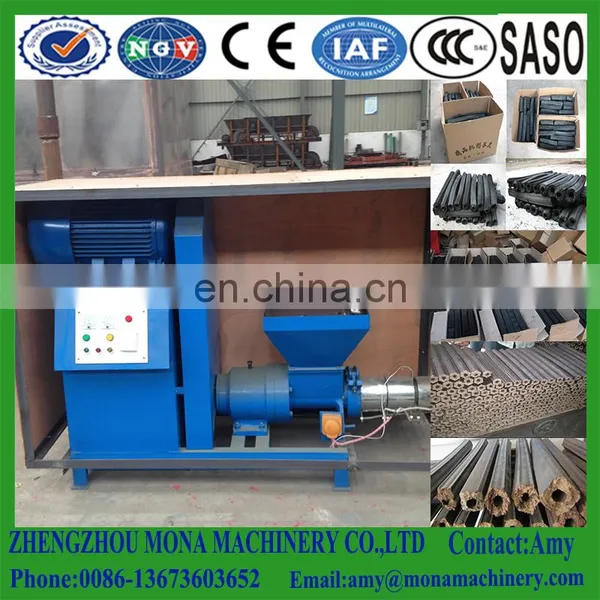 Top Quality Rice Husk Sawdust Briquette Charcoal Making Machine photo-6