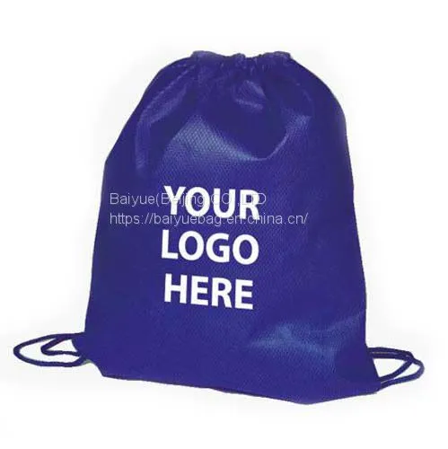 customized sport gym bag waterproof drawstring backpack