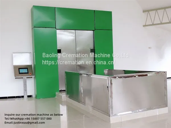 Crematorium Oven Machine Container Burn Human Body Mobile Furnace for Sale Crematory Incinerator Cremation Machine Crematory Equipment