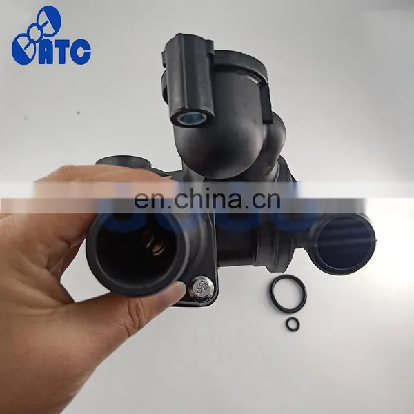 Engine Coolant Water Outlet Thermostat Housing 04884568AE 04884569AC 68003582AB for 2007-2017 JEEP COMPASS DODGE JOURNEY CHRYSLE photo-3