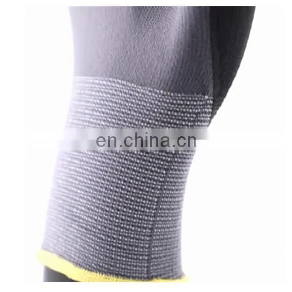 Polyester Nylon Industrial Work Skid Proof Coated Nitrile Foam Gloves Duantes De Nitrilo photo-2