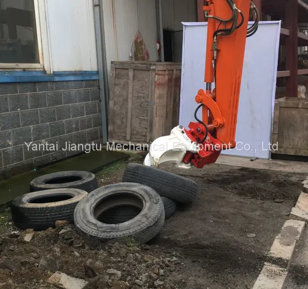 0.8-23 Ton Excavator Full Automatic Double Locking 180 Degree Hydraulica Tilt Quick Coupler photo-2