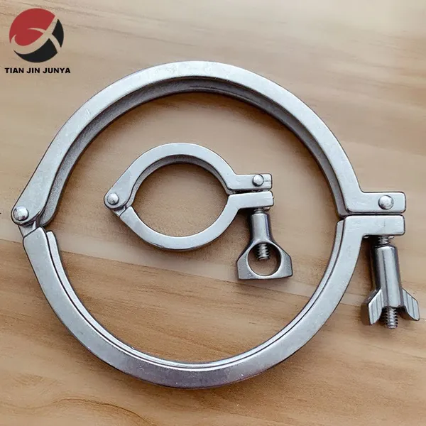 Lost Wax Casting Stainless Steel 304 316 Saddle/repair/lowes/bunnings/heavy/bracket Bathroom Accessories Fastener China Manufacturer Plumbing Fitting Pipe Clamp photo-5