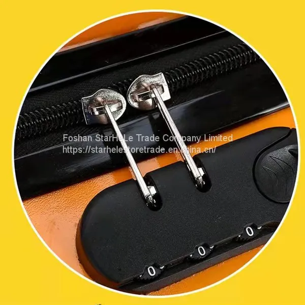Smiling Face Board Chassis Universal Wheel Trunk PC Suitcase photo-5