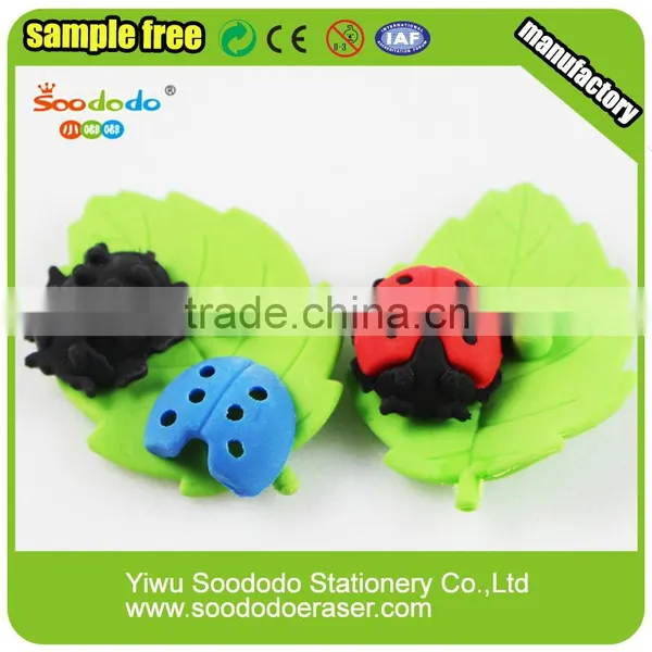 3D Mini Ladybug Eraser photo-5