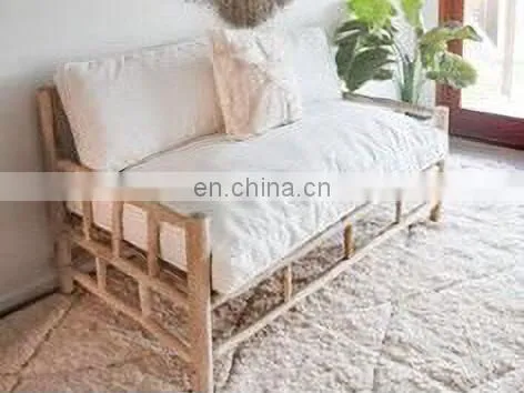 Premium Quality Cheapest Price Luxury New Bamboo Sofa Vietnamese Style Various Size Handmade From Manufacturers photo-3