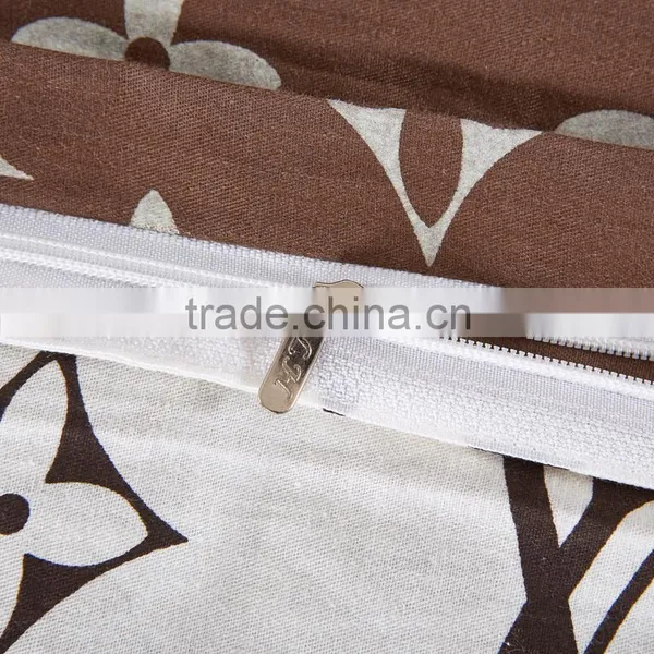 UK Style 100%cotton Bed Set Duvet Cover Cheap Printed Twill Fabric OEM 100%cotton Bed Sheets photo-3