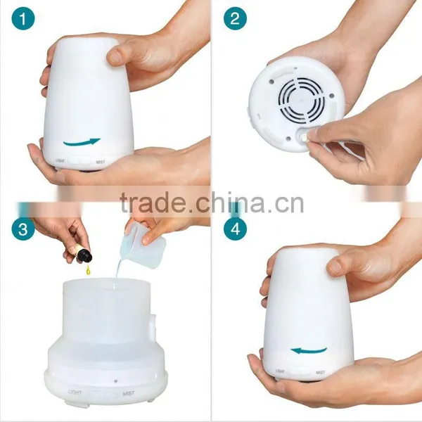 Top Secret Rear Diffuser Wholesale Essential Oil Diffusers Diffuser for Aromatherapy photo-4