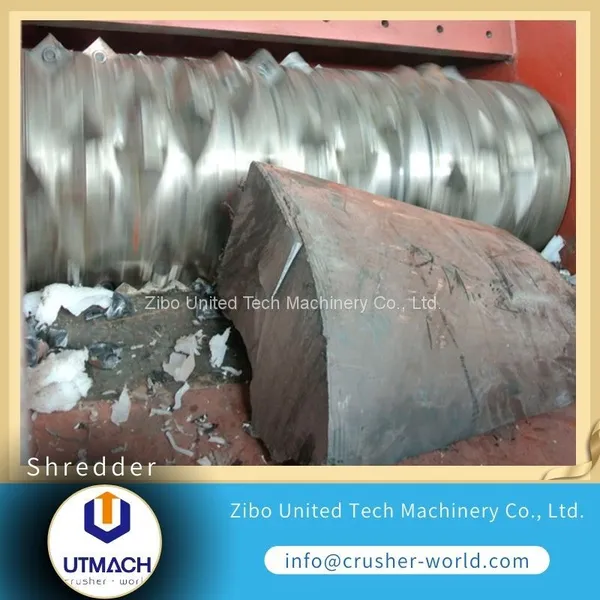 Wire Cable Shredding Machine, Single Shaft Shredder Supplier photo-2