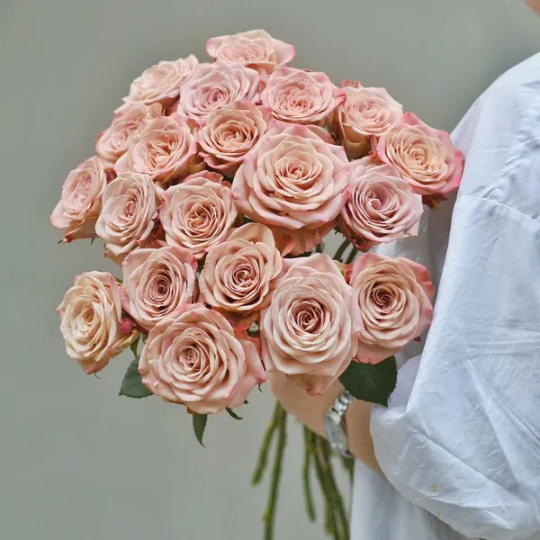 Розовые Капучино . Оптовая цена. Цветы photo-5