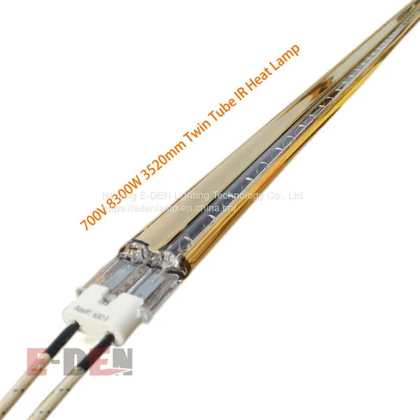 700V 8300W Twin Tube Quartz Infrared Heater Lamp photo-4