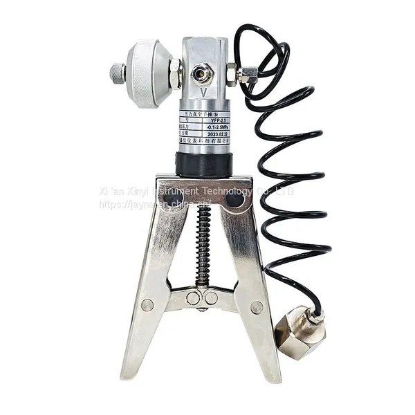 Positive and Negative Pressure Pneumatic Handheld Test Pump Pressure Calibrator 2.5Mpa photo-4