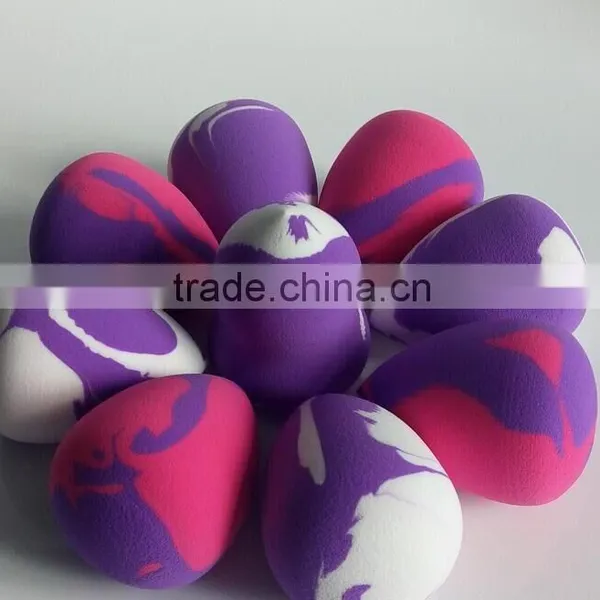 Mixed Color Heart Shape Water Drop Shap Powder Sponge Cosmetic Sponge photo-5