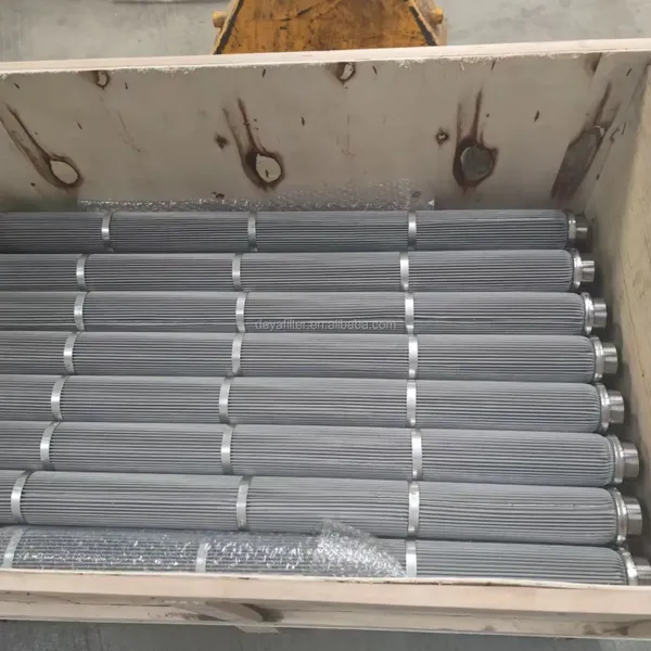 Cleanable Metallic Filter Cartridges and Elements Candle Filter Element for Polymer Industry photo-4